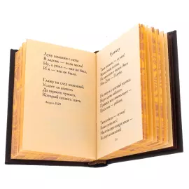 Книжный сувенир "Мини-библиотека. Собрание лирики" на подставке