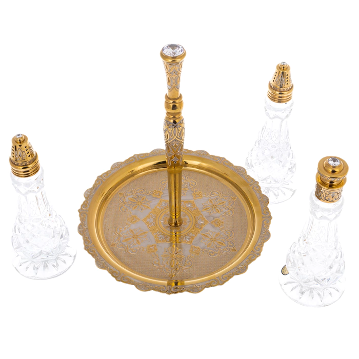 Set for spices and sauce "Bohemia" Zlatoust