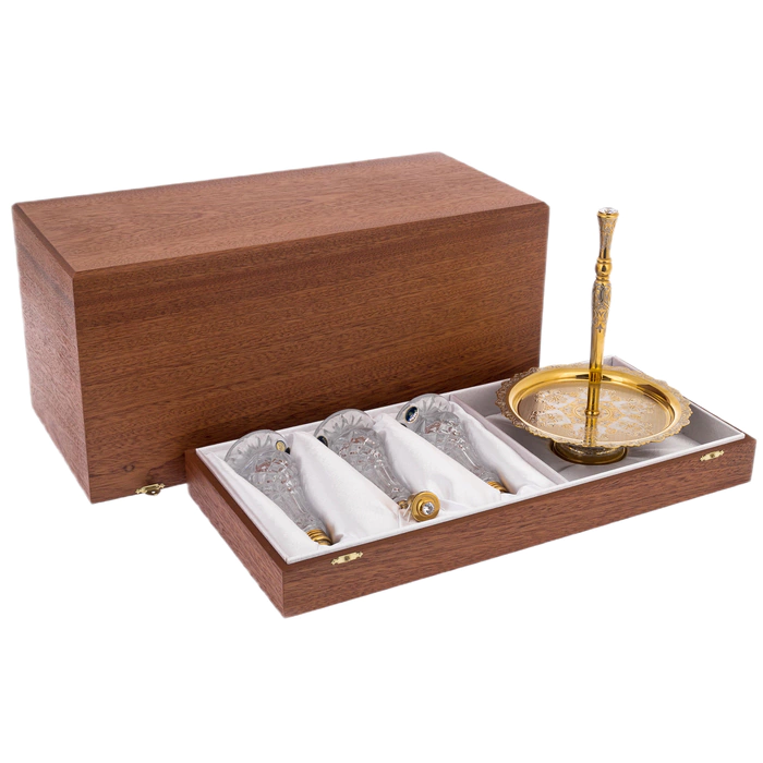 Set for spices and sauce "Bohemia" Zlatoust