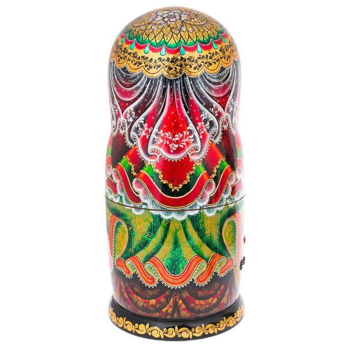 Matryoshka doll with 30 seats "Tales of Pushkin" 51 cm