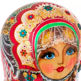 Matryoshka doll with 30 seats "Tales of Pushkin" 51 cm