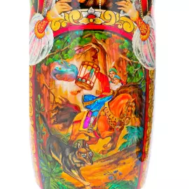 Matryoshka doll with 30 seats "Tales of Pushkin" 51 cm