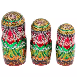 Matryoshka doll with 30 seats "Tales of Pushkin" 51 cm