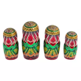 Matryoshka doll with 30 seats "Tales of Pushkin" 51 cm