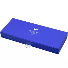 A set of porcelain Christmas tree toys "Snake. Three Elements" 3 pieces