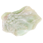 White jade sculpture "A Flock of fishes"