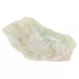 Скульптура из белого нефрита "Стая рыб"