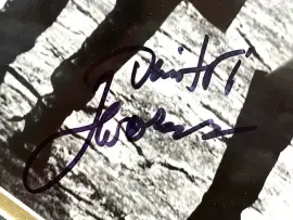 Фотография с 2-мя автографами оперных певцов Дмитрия Хворостовского и Сэмюэля Реми