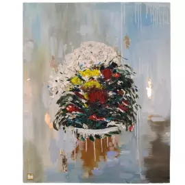 Картина маслом SENSE "Символы" 90х110