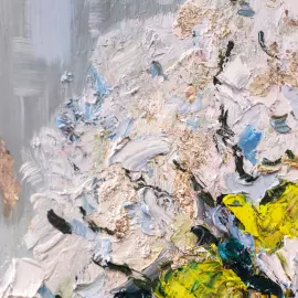 Картина маслом SENSE "Символы" 90х110