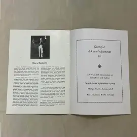 Брошюра с автографом политика Индиры Ганди Брошюра с автографом политика Индиры Ганди