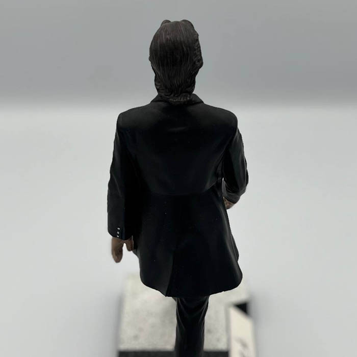 An autographed collectible statuette by musician Ringo Starr