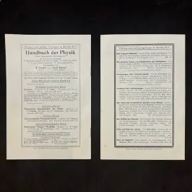 Оттиск журнальных публикаций учёного-физика Сергея Вавилова с автографами