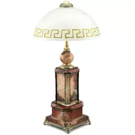 Лампа настольная из яшмы "Гармония"