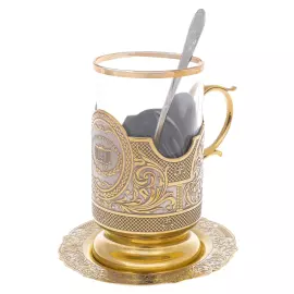 Подстаканник "Дума" на 1 персону, Златоуст
