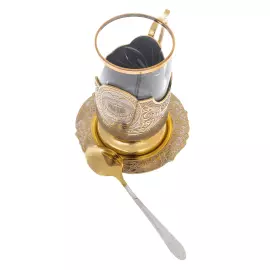 Подстаканник "Дума" на 1 персону, Златоуст