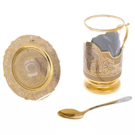 Подстаканник "Дума" на 1 персону, Златоуст