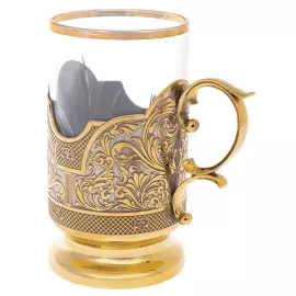 Подстаканник "Дума" на 1 персону, Златоуст