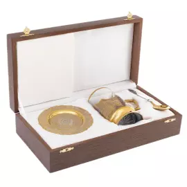 Подстаканник "Дума" на 1 персону, Златоуст