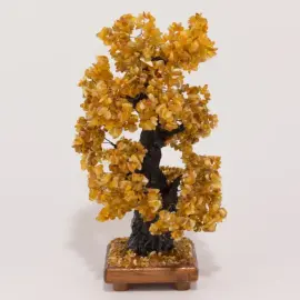 Сувенирное янтарное дерево "Дуб" Сувенирное янтарное дерево "Дуб"