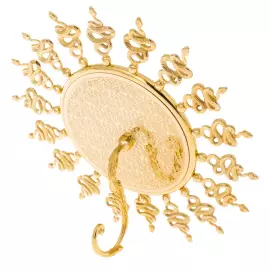 Набор женский "Змейка" с фоторамкой, зеркалом и диффузором, Златоуст