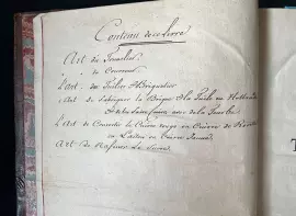 Книга «Пять изданий о ремеслах», 1760-ые годы