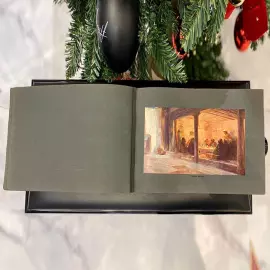 Книга «Из жизни Христа» Поленов В.Д.. Позолотная мастерская А. Грабье, 1909 г.