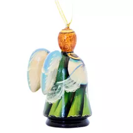 Christmas tree toy made of lime "Angel"