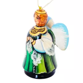 Christmas tree toy made of lime "Angel"