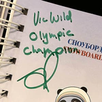 Буклет автографами Александра Большунова и Вика Уайлда