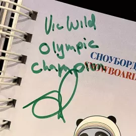 Буклет автографами Александра Большунова и Вика Уайлда