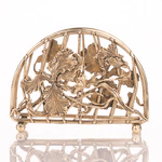 Napkin holder made of brass "Iris"