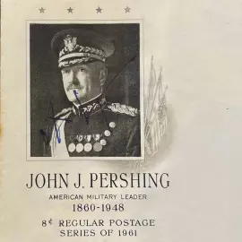 Конверт с автографом Александра Керенского