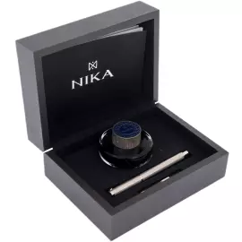 Fountain pen made of gold and silver "Status"