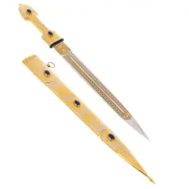 Кинжал "Кавказский" с лазуритом, Златоуст