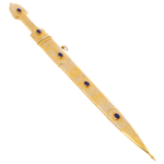 Dagger "Caucasian" with lapis lazuli, Zlatoust