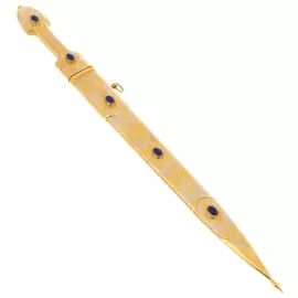 Кинжал "Кавказский" с лазуритом, Златоуст