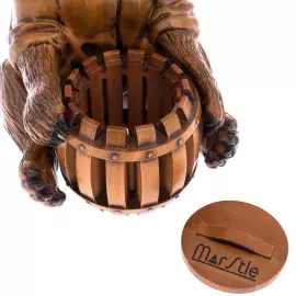 Медовница из массива бука "Медведь с бочкой"