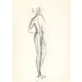 Рукописный черновик с рисунками писателя Эдуарда Успенского