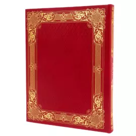 Moscow gift set with book and painting "Putin and Xi Jinping" in a lacquered box, in Chinese