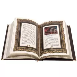 Книга в кожаном переплете "Искусство управления миром. Никколо Макиавелли. О военном искусстве" в коробе