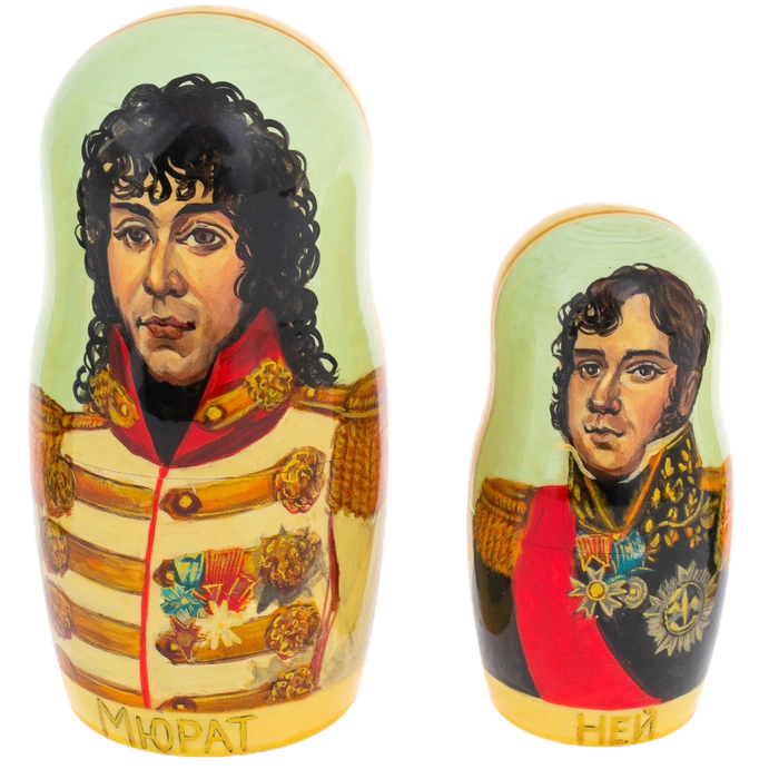 Матрешка на 5 мест "1812" 21 см