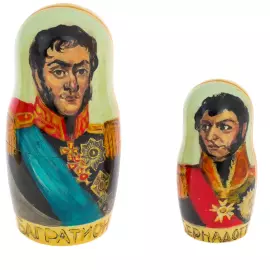 Matryoshka doll for 5 places "1812" 21 cm