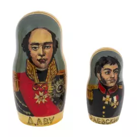 Matryoshka doll for 5 places "1812" 21 cm