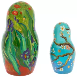Matryoshka doll for 5 places "Van Gogh" 21 cm