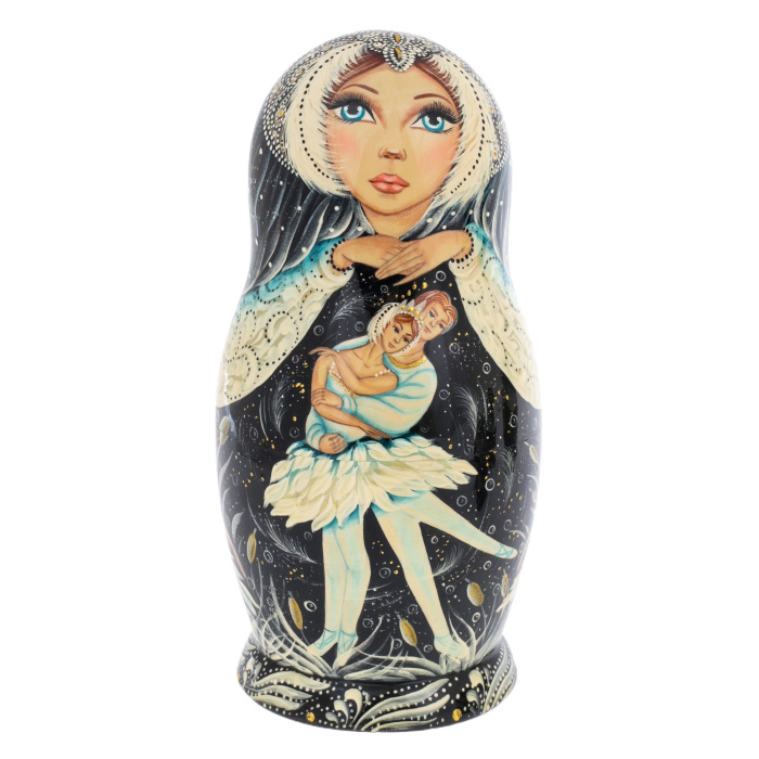 Matryoshka doll for 5 people "Ballet "Swan Lake" 21 cm