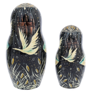 Matryoshka doll for 5 people "Ballet "Swan Lake" 21 cm