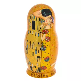 Matryoshka doll for 5 places "Klimt" 18 cm