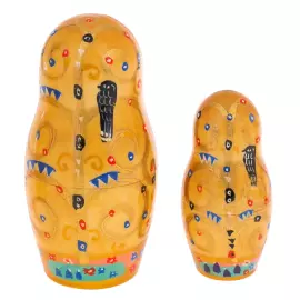 Matryoshka doll for 5 places "Klimt" 18 cm