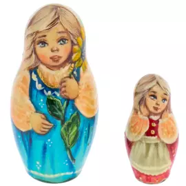 Matryoshka doll for 5 places "Children" 14 cm